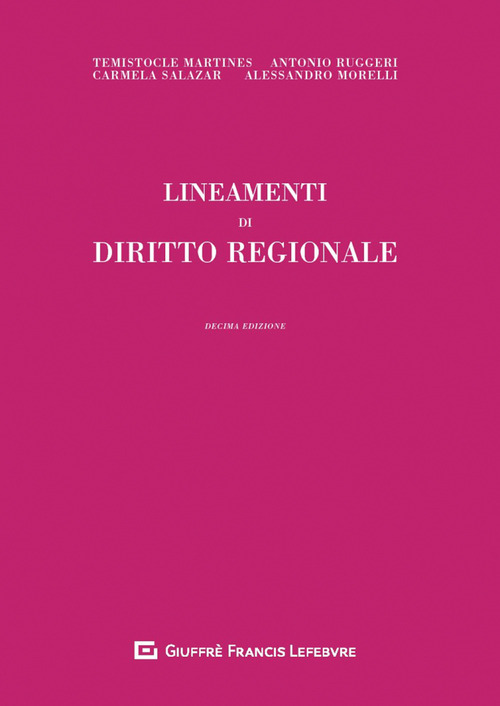 Lineamenti di diritto regionale