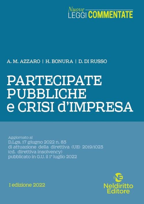 Partecipate pubbliche e crisi d’impresa