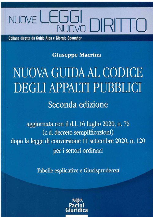 Nuova guida al codice degli appalti pubblici