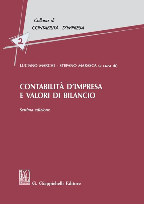 Contabilità d’impresa e valori di bilancio