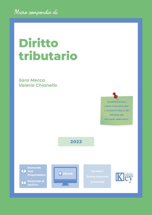 Micro compendio di Diritto tributario