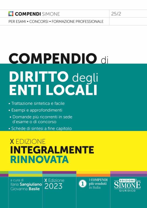 Compendio di diritto degli enti locali