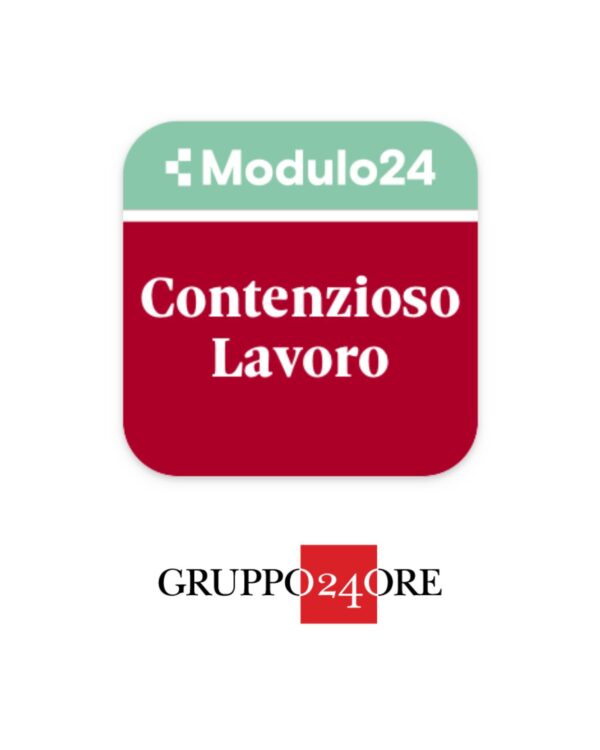 Modulo24 Contenzioso Lavoro