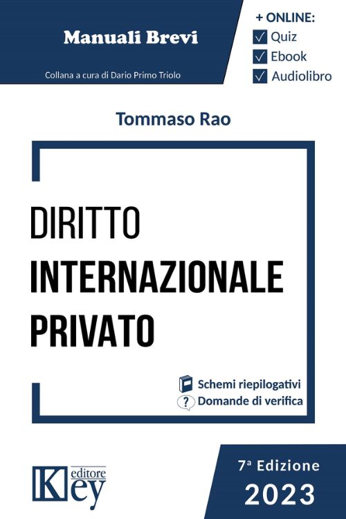 Manuale breve Diritto internazionale privato 2023