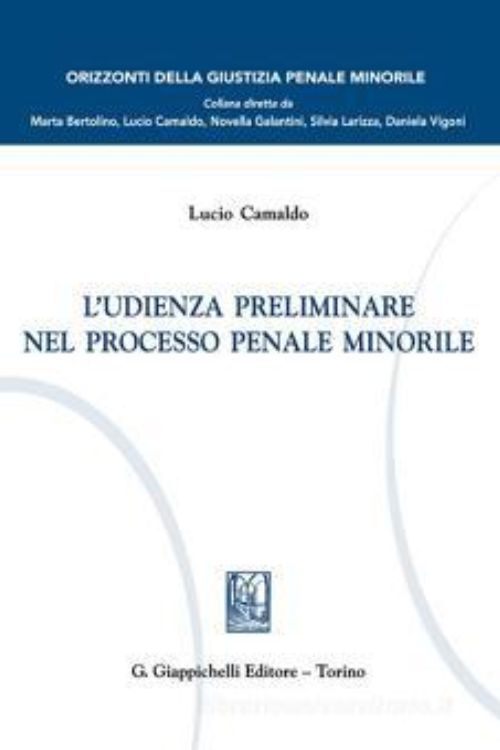 L’udienza preliminare nel processo penale minorile