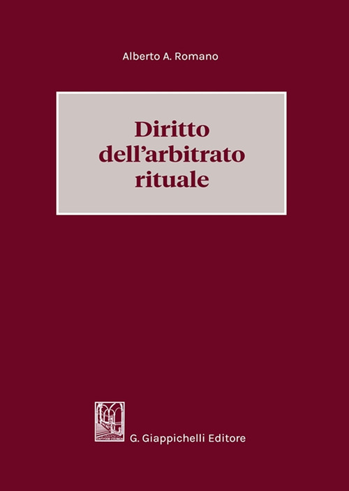 Diritto dell’arbitrato rituale