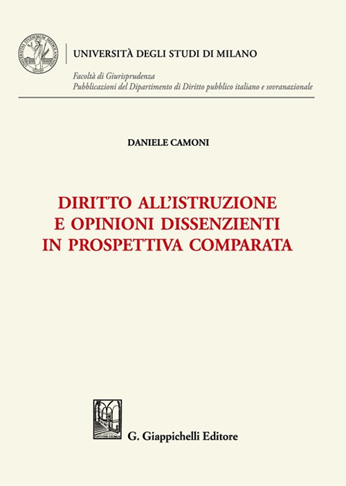Diritto all’istruzione e opinioni dissenzienti in prospettiva comparata