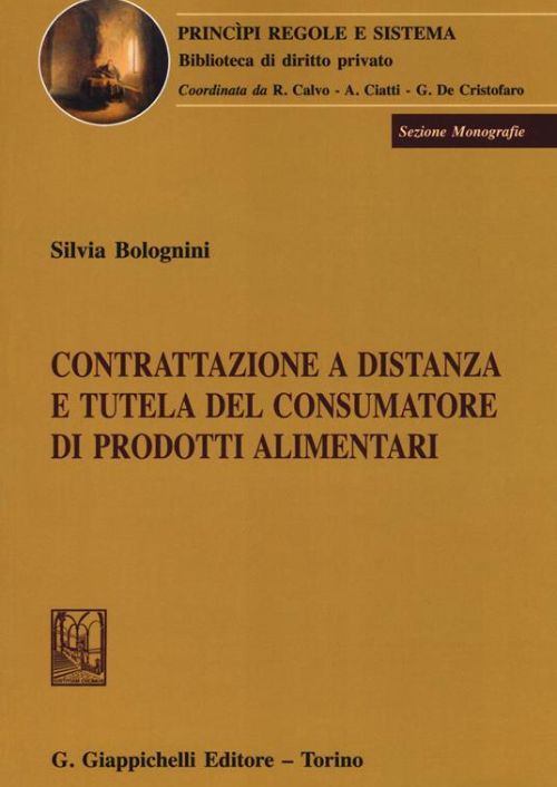 Contrattazione a distanza e tutela del consumatore di prodotti alimentari