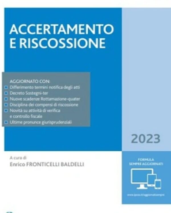 Accertamento e riscossione 2023