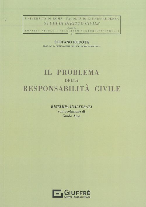 Il problema della responsabilità civile
