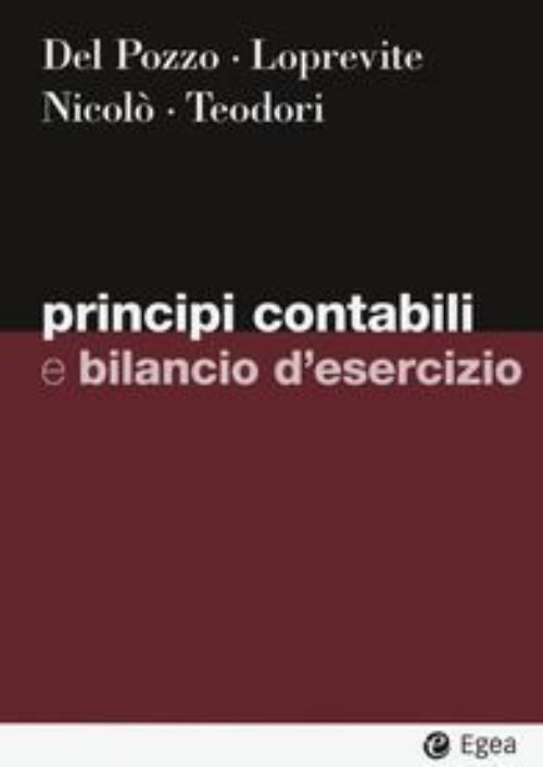 Principi contabili e bilancio d’esercizio