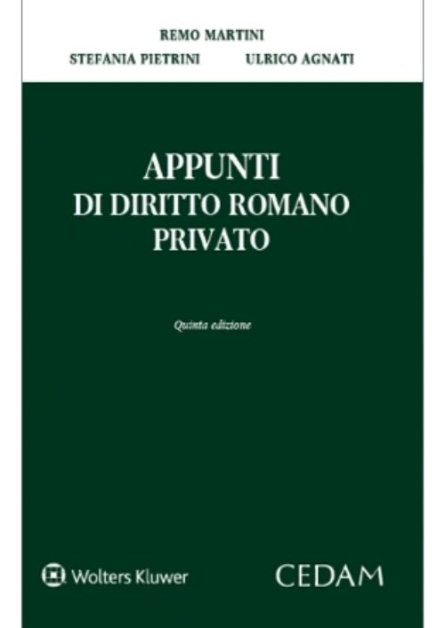 Appunti di diritto romano privato
