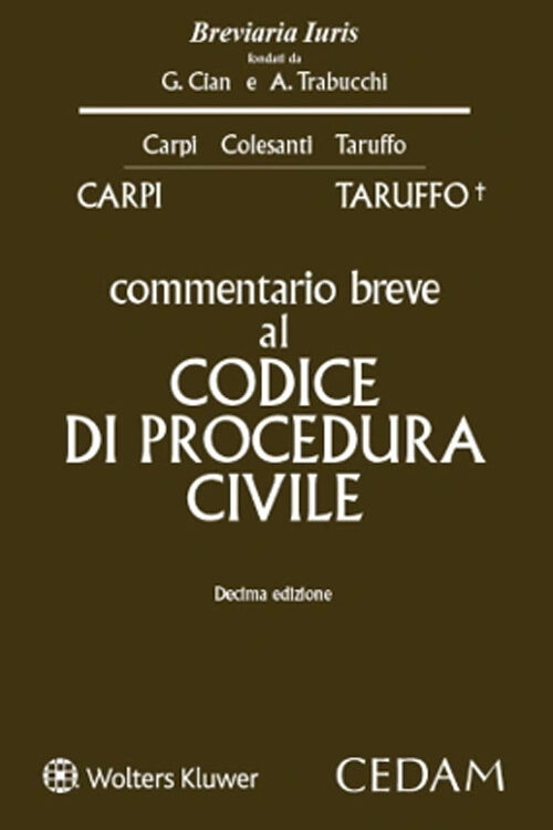 Commentario breve al codice di procedura civile