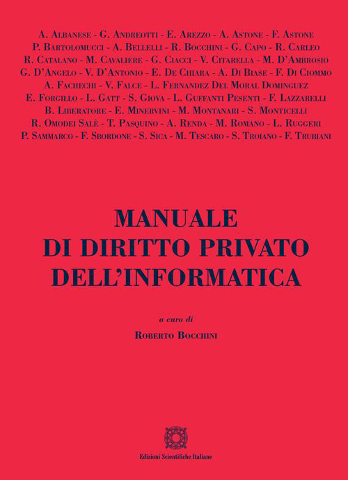 Manuale di diritto privato dell’informatica