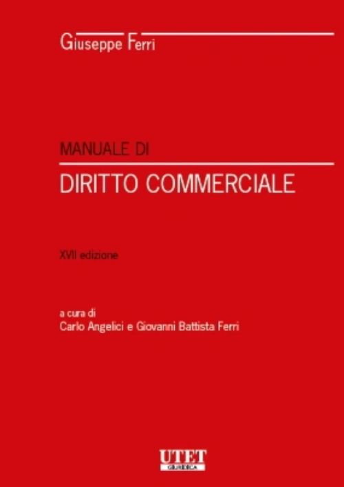 Manuale di diritto commerciale 2023