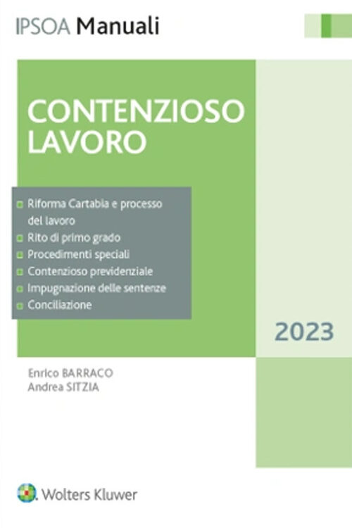 Contenzioso lavoro