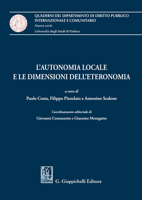 L’autonomia locale e le dimensioni dell’eteronomia