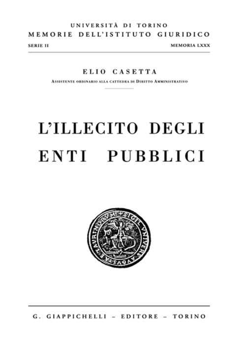 L’illecito degli enti pubblici