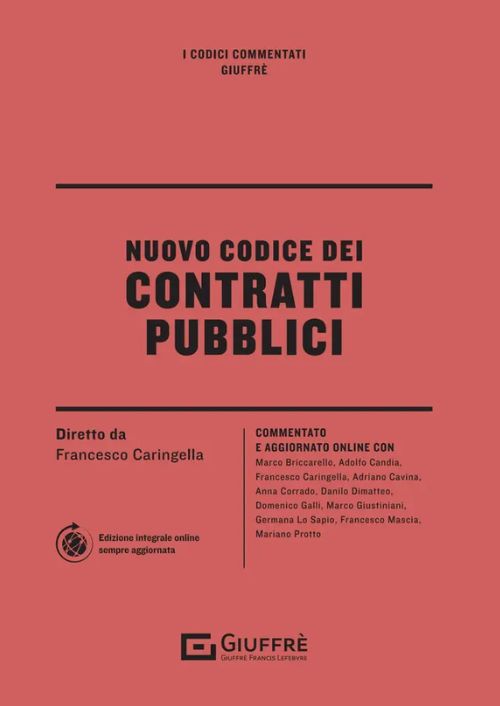 Nuovo Codice dei Contratti Pubblici. Commentato e aggiornato Online