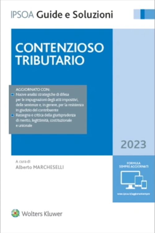 CONTENZIOSO TRIBUTARIO 2023