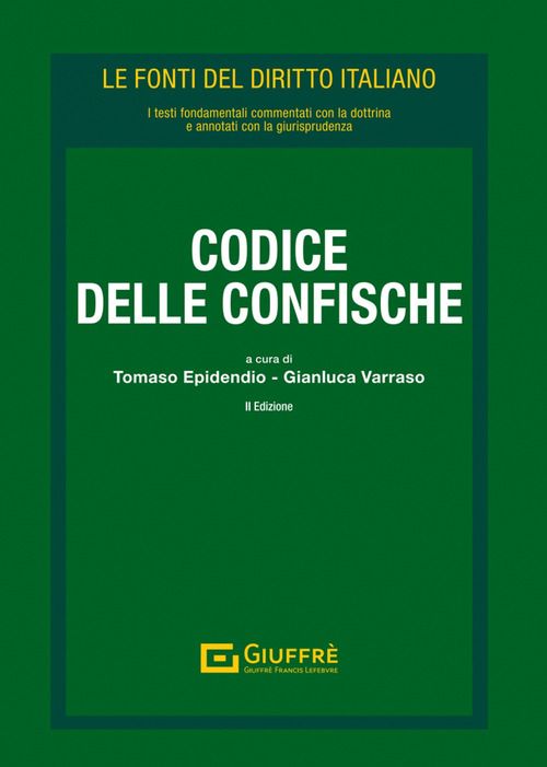 Codice delle confische penali