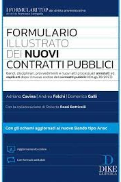 Formulario illustrato dei nuovi contratti pubblici