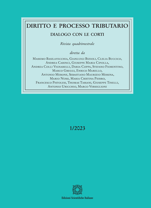 Diritto e processo tributario. Vol. 1