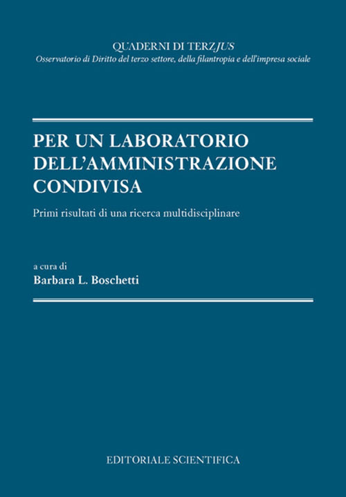 Per un laboratorio dell’amministrazione condivisa