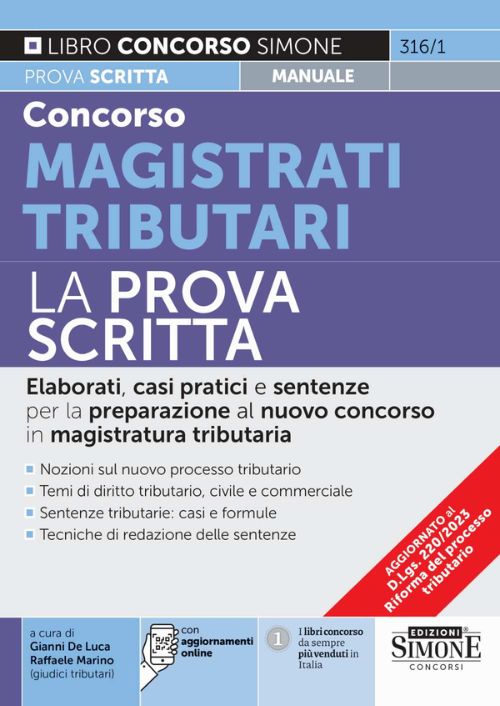 Concorso Magistrati Tributari. La prova scritta