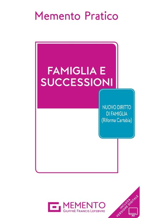 Memento Famiglia e Successioni
