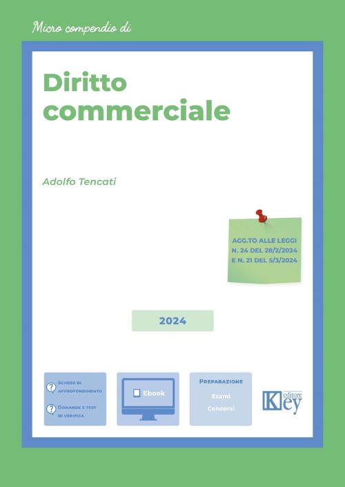 Diritto commerciale 2024 EBOOK