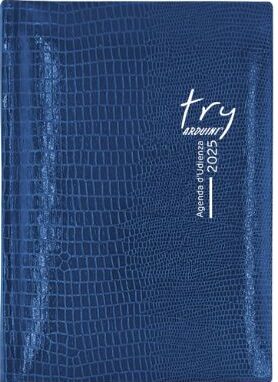 Agenda d'Udienza Try Arduini 2025 Blu Snake