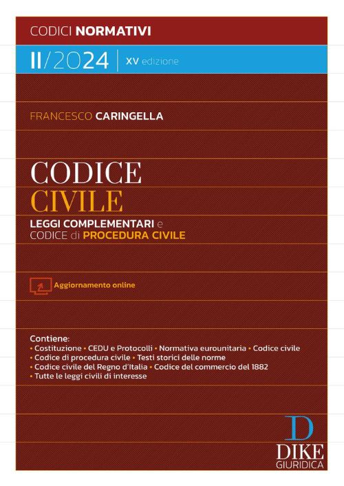 Codice Civile per il concorso in magistratura II/2024
