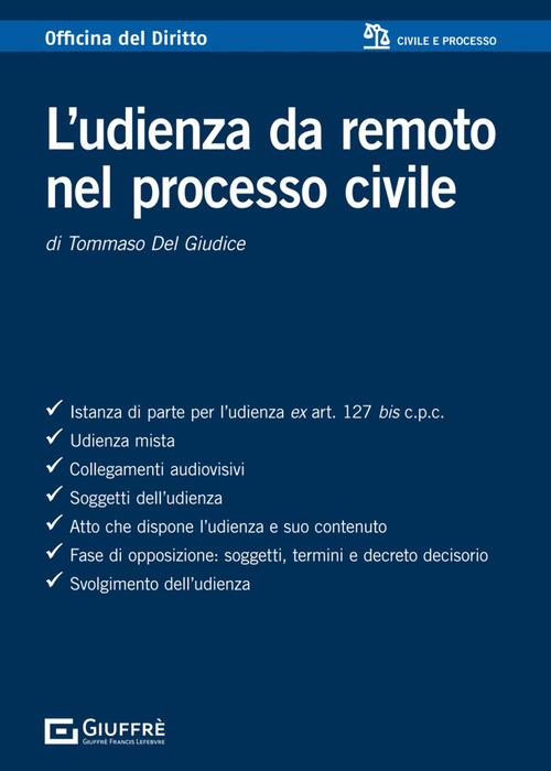 L’udienza da remoto nel processo civile