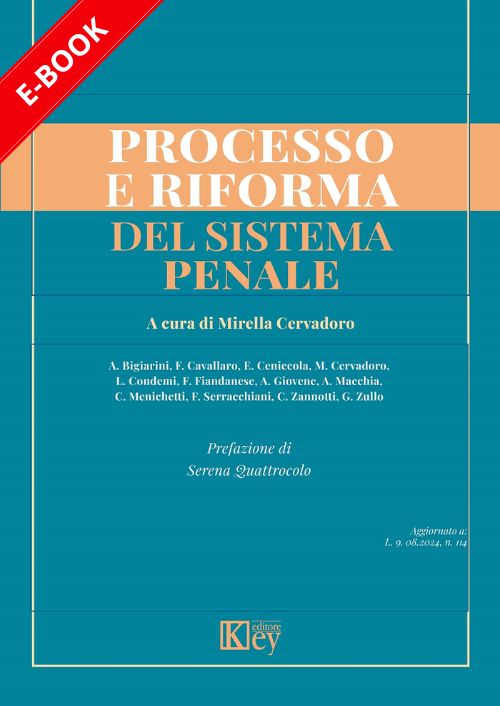 Processo e riforma del sistema penale EBOOK