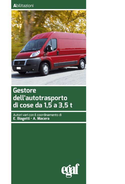 Gestore dell’autotrasporto di cose da 1,5 a 3,5 t