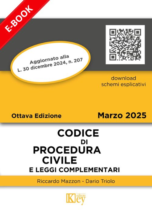 Codice di procedura civile e leggi complementari 2025 EBOOK