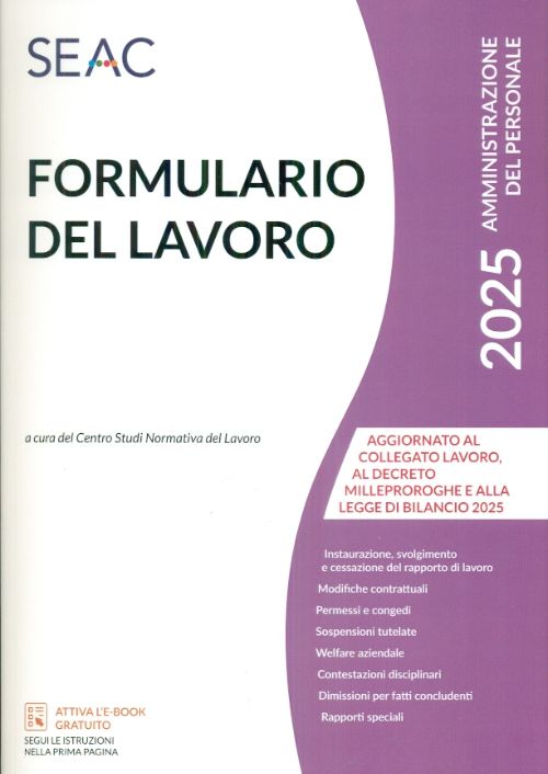Formulario del lavoro