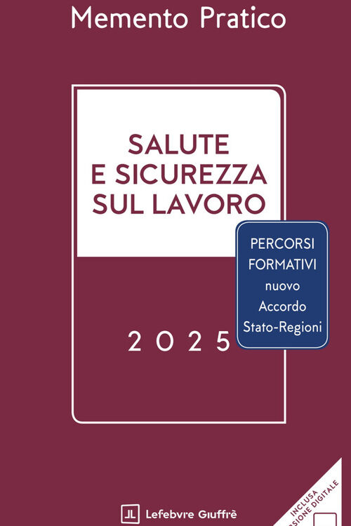 Memento salute e sicurezza sul lavoro 2025