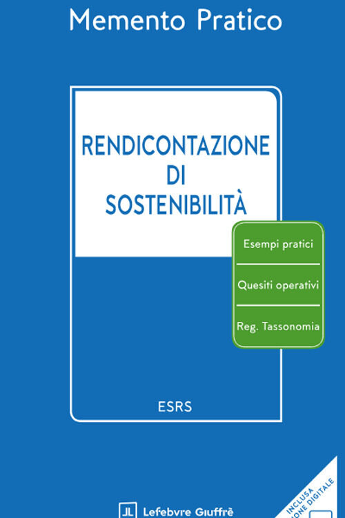 Memento pratico. Rendicontazione di sostenibilità