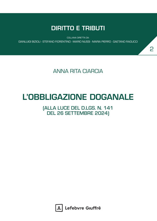 L’obbligazione doganale