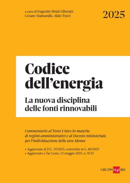 Codice dell’energia. La nuova disciplina delle fonti rinnovabili