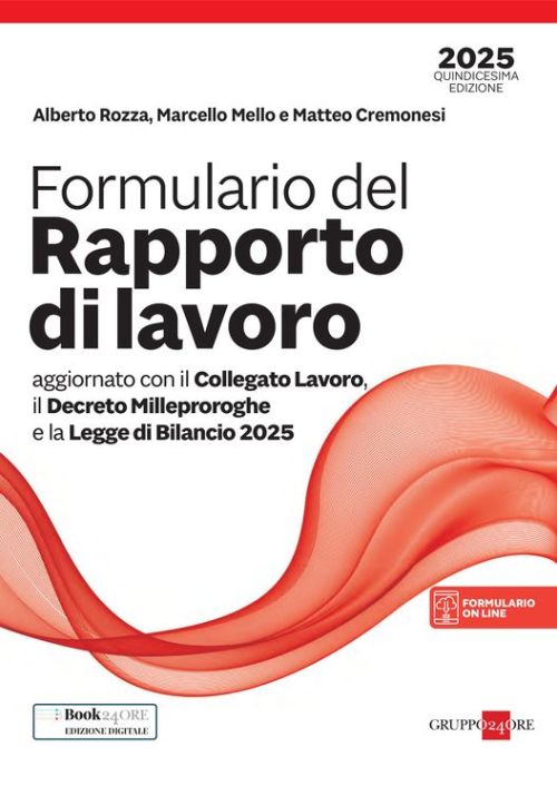 Formulario del Rapporto di lavoro