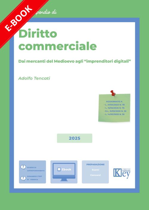 Diritto commerciale 2025 EBOOK