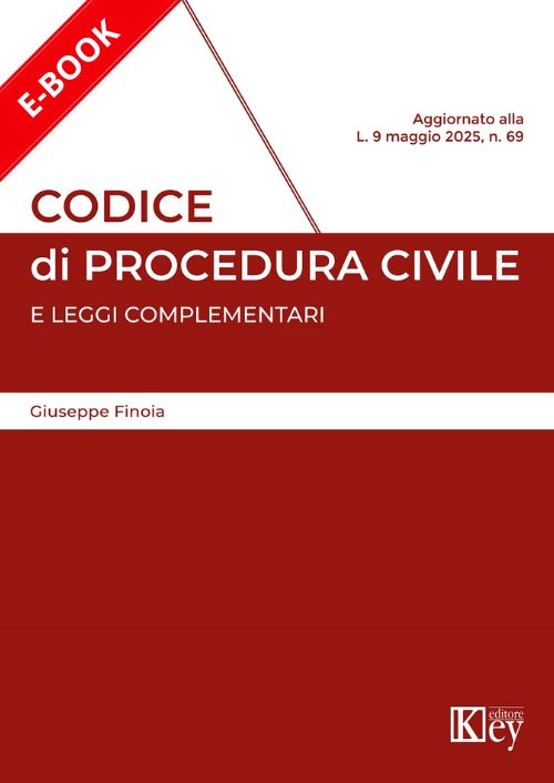 Codice di procedura civile e leggi complementari 2025 EBOOK