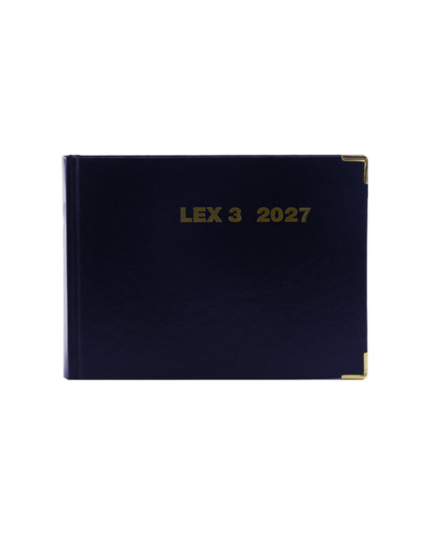Agenda legale Lex 3 Blu 2027