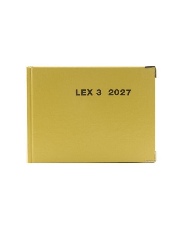Agenda legale Lex 3 Gialla 2027