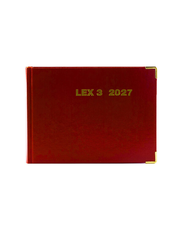 Agenda legale Lex 3 Rossa 2027