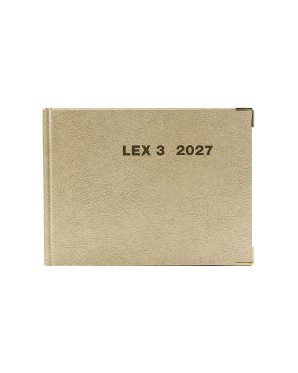 Agenda legale Lex 3 Sabbia 2027