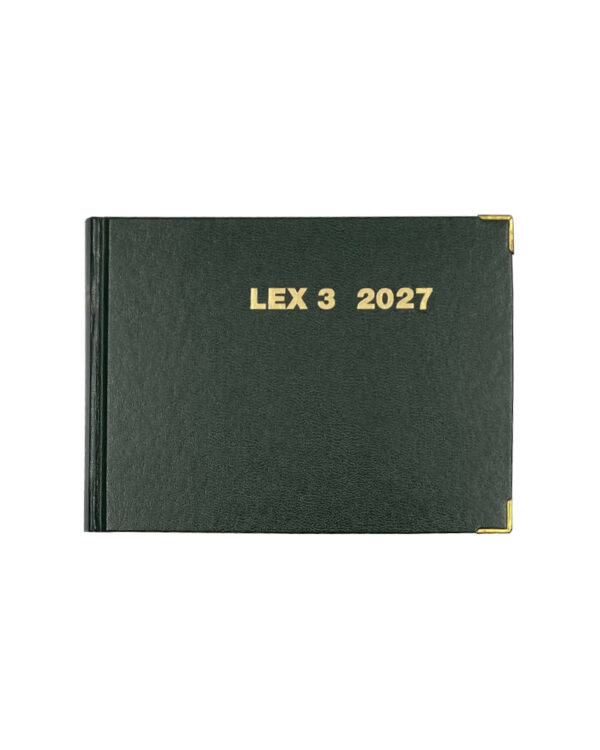 Agenda legale Lex 3 Verde 2027